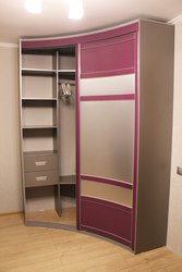 Радиусный шкаф-купе