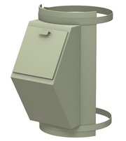 Клапан загрузочный для мусоропровода