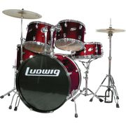 Ударная установка Ludwig LC175 Accent Drive Red
