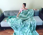 Вязаные пледы   Астрахань