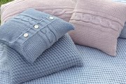 Вязаные пледы и подушки от производителя AIM Home 
