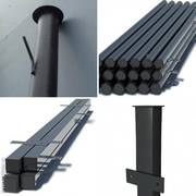 Столбы металлические для заборов.Делаем скидки