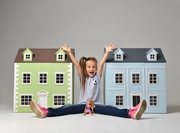 Кукольные домики - собственные разработки.