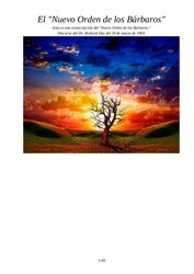 Новый порядок варваров. Испанский. бесплатно книгу