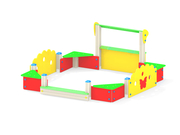 Детские песочницы с крышкой и без, песочные дворики