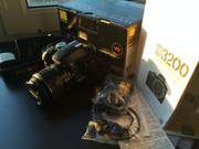 Продам Nikon D3200, состояние нового!!