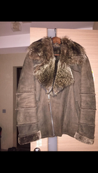 Дубленка для стройного мужчины