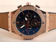 ЧАСЫ HUBLOT BING BANG ЗОЛОТО. КВАРЦЕВЫЙ ХРОНОГРАФ