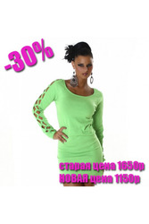 Оригинальное трикотажное платье артикул - Артикул: AL7991