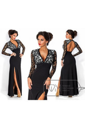 Вечернее платье с открытой спиной артикул - Артикул: Am8001-3