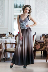 Длинное платье+болеро артикул - Артикул: Am7059-2