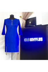 Элегантное платье с замочками артикул - Артикул: Am9121-2