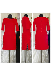 Элегантное платье с декором артикул - Артикул: Am9168