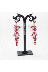 Серьги с цирконами артикул - Артикул: ser_04-1