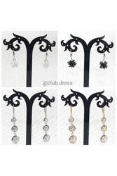 Серьги с цирконами артикул - Артикул: ser_06