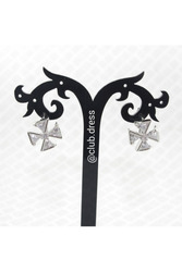 Серьги с цирконами артикул - Артикул: ser_07