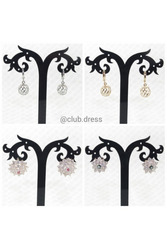 Серьги с цирконами артикул - Артикул: ser_06-1