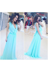 Стильное шифоновое платье артикул - Артикул: Am7082-6