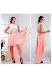 Платье со шлейфом артикул - Артикул: Am8034-1