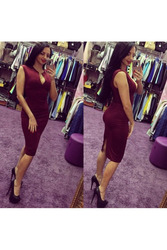 Элегантное платье с декольте артикул - Артикул: Ам9229-1