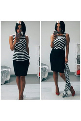 Элегантное платье с баской артикул - Артикул: Ам9228-2