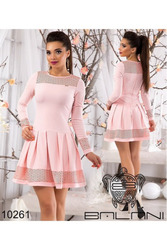  Очаровательное платье с пышной юбкой	 артикул - Артикул: Ам9238	