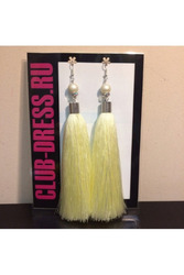  Серьги кисти ручной работы	 артикул - Артикул: kist_06	