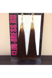  Серьги кисти ручной работы	 артикул - Артикул: kist_05	