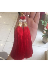  Серьги кисти	 артикул - Артикул: kist_26	