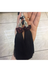  Серьги кисти	 артикул - Артикул: kist_29	