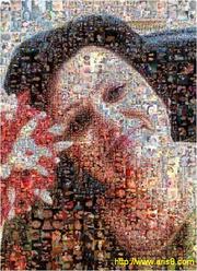 Изготовление фотомозаики из сотен Ваших фотографий