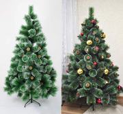 Ёлочка новогодняя пушистая с Натур шишками/снежком