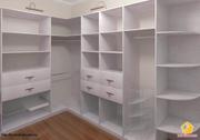 Гардеробные корпусные и каркасные на заказ по вашим размерам