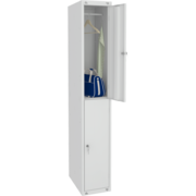 Металлический шкаф для одежды