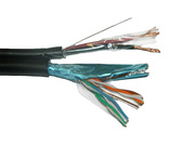 Витая пара с питанием (мульти-кабель) и информационный магистральный кабель