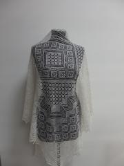 Пуховый платок (паутинка суперажурная 