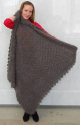 Пуховый платок (шаль)