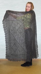 Пуховый платок (шаль) 