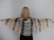 Палантин ажурный пуховый 