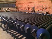 Изготовление винтовых свай,  монтаж свайных фундаментов