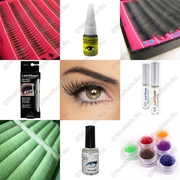  Материалы для наращивания ресниц,  распродажа.