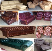 Кожаные диваны из Европы,  новые и б/у в идеале