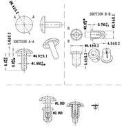 Клепка для производства светодиодного светильника армстронг