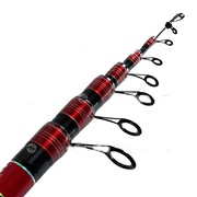 удилище телескопическое swd maverick с кольцами карбон im8 4.5 м