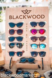 Солнцезащитные очки ручной работы в оправе из натурального дерева и бе