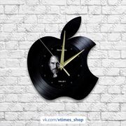 Часы из виниловых пластинок