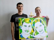 Изготовление портретов по фотографии,  в стиле поп-арт
