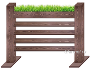 Декоративные ограждения,  перегородки для кафе и ресторанов