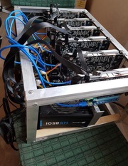 Майниниг ферма (одна) на шести видеокартах 1060