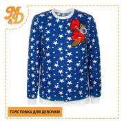 Водолазки и толстовки для девочек ТМ